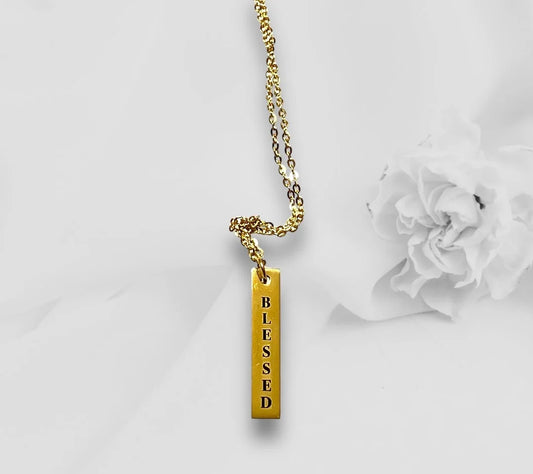 Vertical Bar Necklace