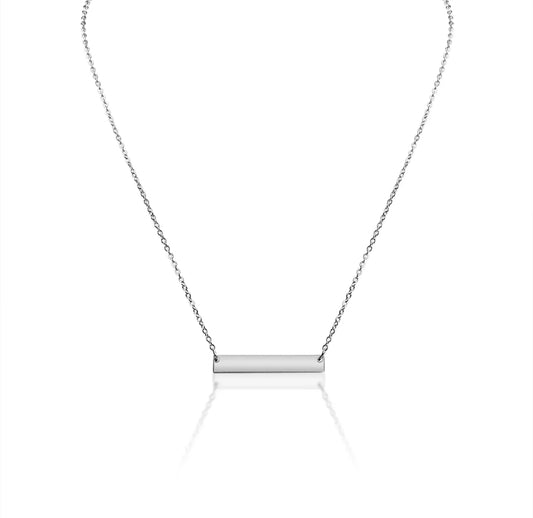 Polished Bar Necklace