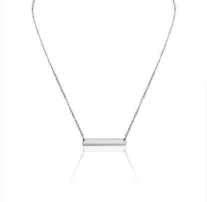 Polished Bar Necklace